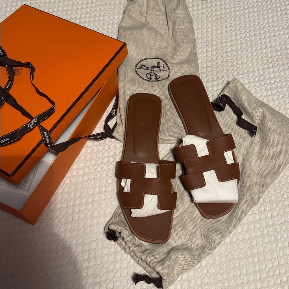 Hermes Oran sandal 🤎 - Picture 5 of 7